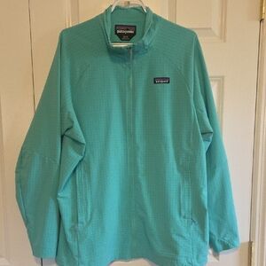 Patagonia Lightweight Aqua Zip-Up Jacket